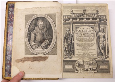 Lot 345 - Weever (John). Ancient Funerall Monuments, 1631