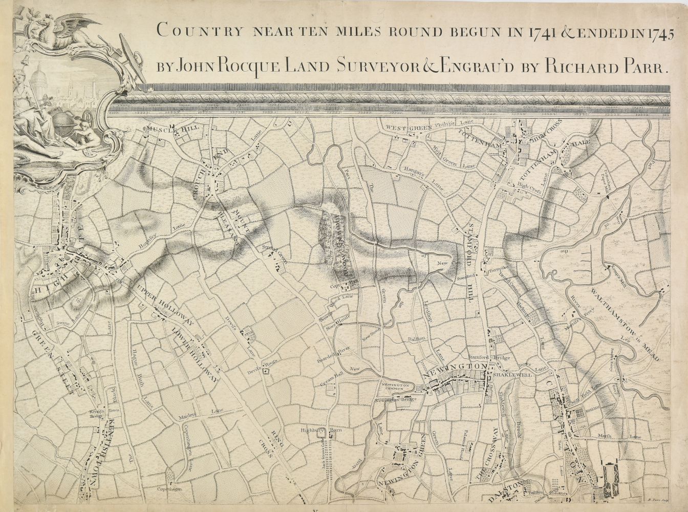 Lot 129 - London. Rocque (John).