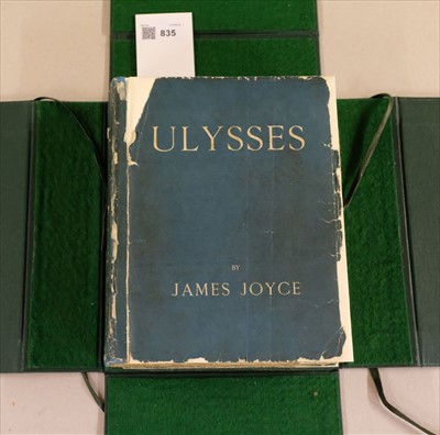 Lot 835 - Joyce (James). Ulysses, 1st UK edition, London: Egoist Press, 1922