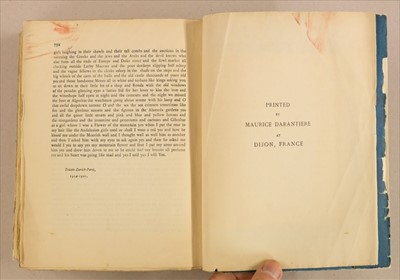 Lot 835 - Joyce (James). Ulysses, 1st UK edition, London: Egoist Press, 1922
