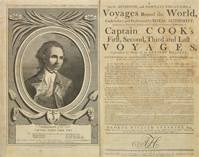 Lot 1 - Anderson (George). A New Authentic, Complete Collection of Voyages Round The World, c.1786