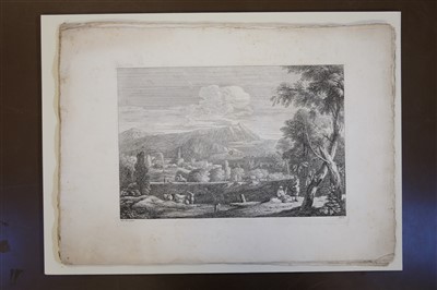Lot 239 - Fossati (Davide Antonio, 1708-1791). XXIV Tabulas Olim a Marco Ricci Bellunensi Colorib. Expressas