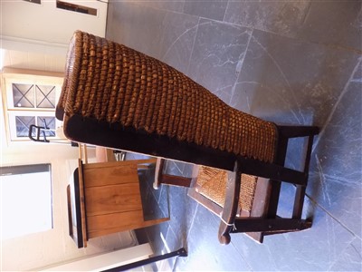 Lot 130 - Child's Chair. A 1920s child's Orkney chair