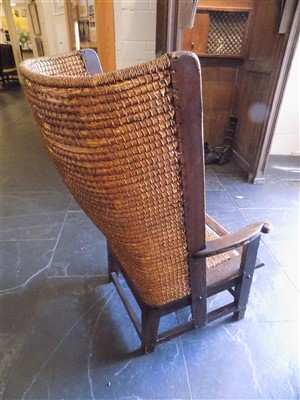 Lot 130 - Child's Chair. A 1920s child's Orkney chair