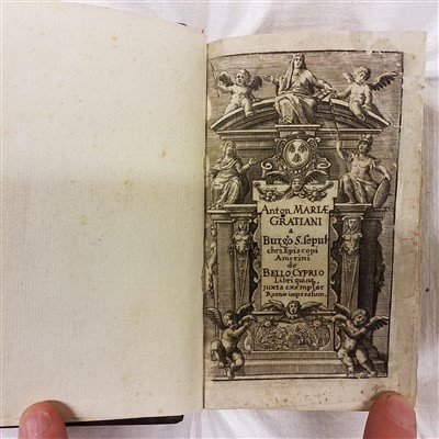 Lot 342 - Du Choul (Guillaume). Discorso sopra la Castrametatione, 1582 [and others]