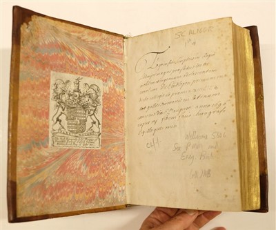 Lot 388 - Scaliger (Julius Caesar). Exotericarum exercitationum liber quintus decimus, Paris, 1557