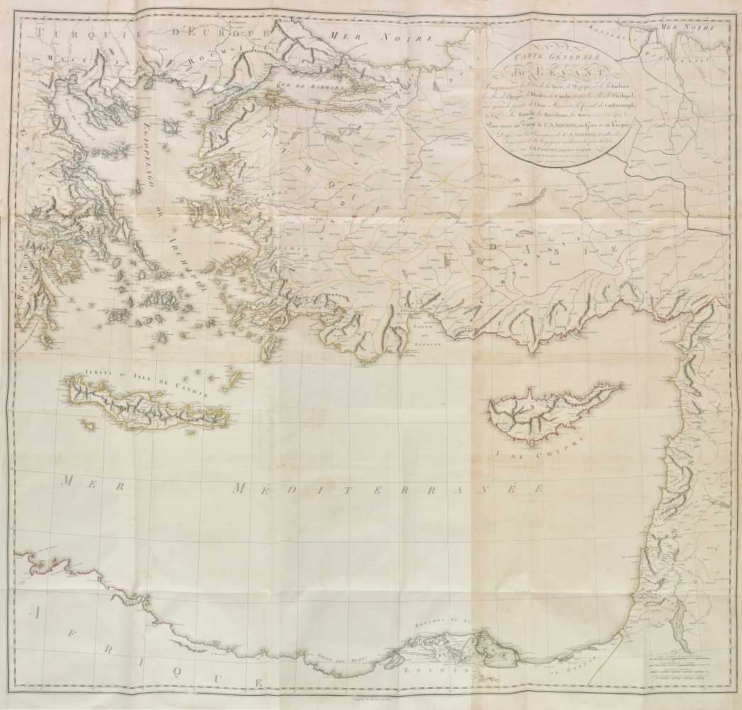 Lot 37 - Sonnini (Charles Sigisbert). Voyage en Grèce et en Turquie, [atlas volume only], 1801