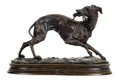 Lot 166 - Mene (Pierre Jules, 1810-1879, after). A bronze hunting dog