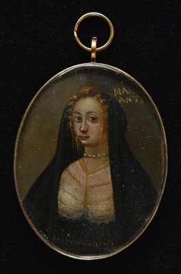 Lot 329 - Miniature. Portrait of a lady, Continental, early 17th century