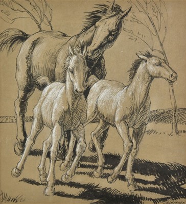 Lot 333 - Dearden (Harold 1888-1962). Galloping Horses