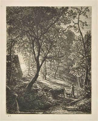 Lot 314 - Palmer (Samuel, 19805-1881). The Herdsman's Cottage, 1850
