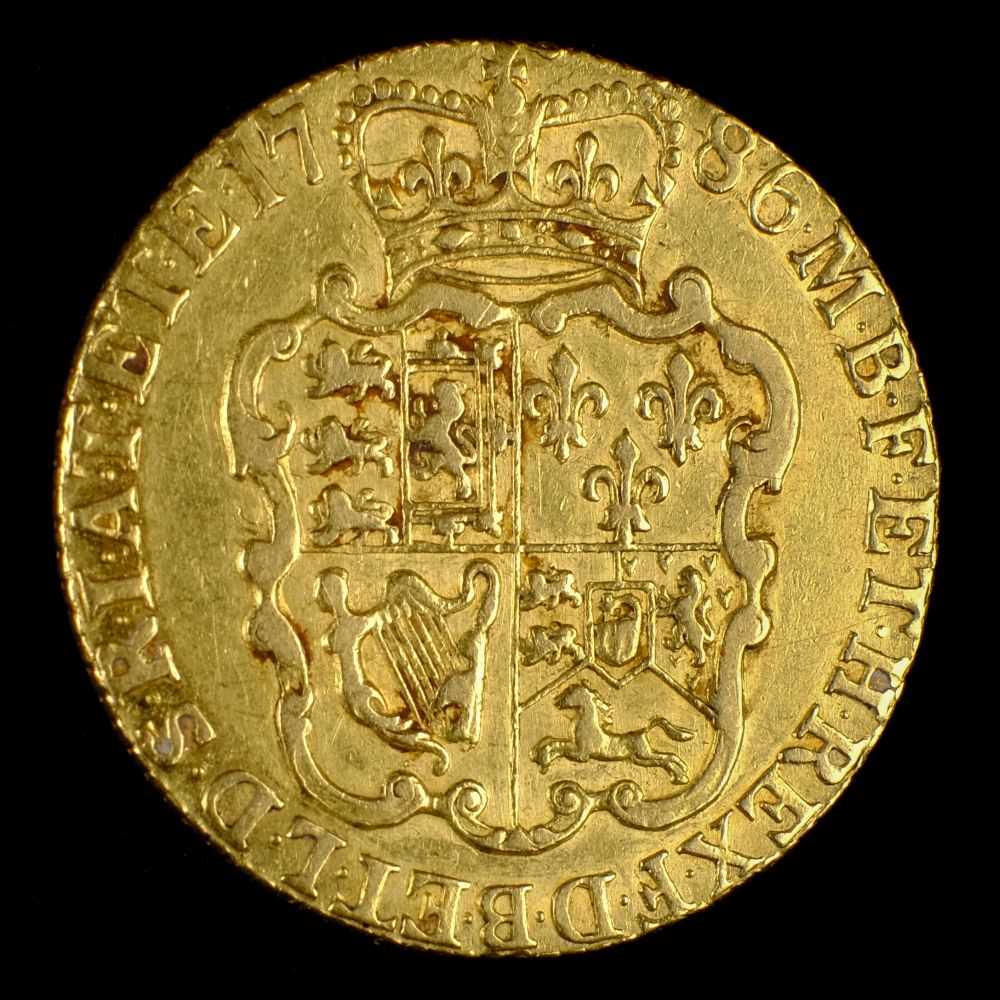 Lot 11 - Coin. George III Guinea , 1786