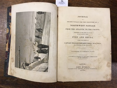 Lot 30 - Parry (William Edward). Journal of a Second Voyage for the Discovery of a North-West Passage, 1824