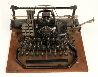 Lot 79 - Typewriter. A Blickensderfer No.8 typewriter