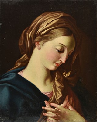 Lot 188 - Reni (Guido, 1575-1642). The Madonna at Prayer, possibly 18th century