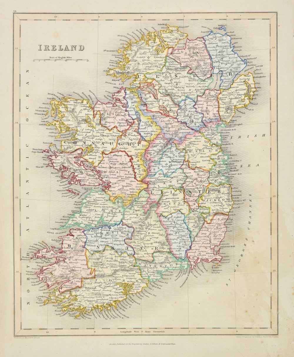 Lot 118 - Ireland. A collection of thirty maps, mostly 19th century