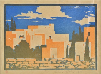 Lot 308 - Gibbings (Robert, 1889-1958). A Corner in Malta, 1918