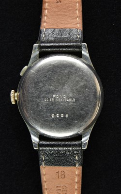 Lot 35 - Military Wristwatch. A WWII period Gloria wristwatch