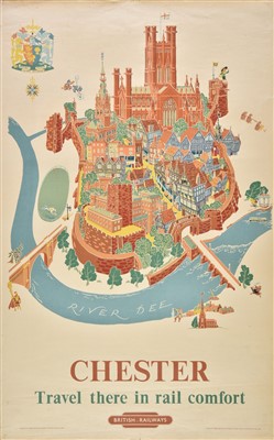 Lot 137 - Railway posters. Lee (Kerry), Chester, 1953