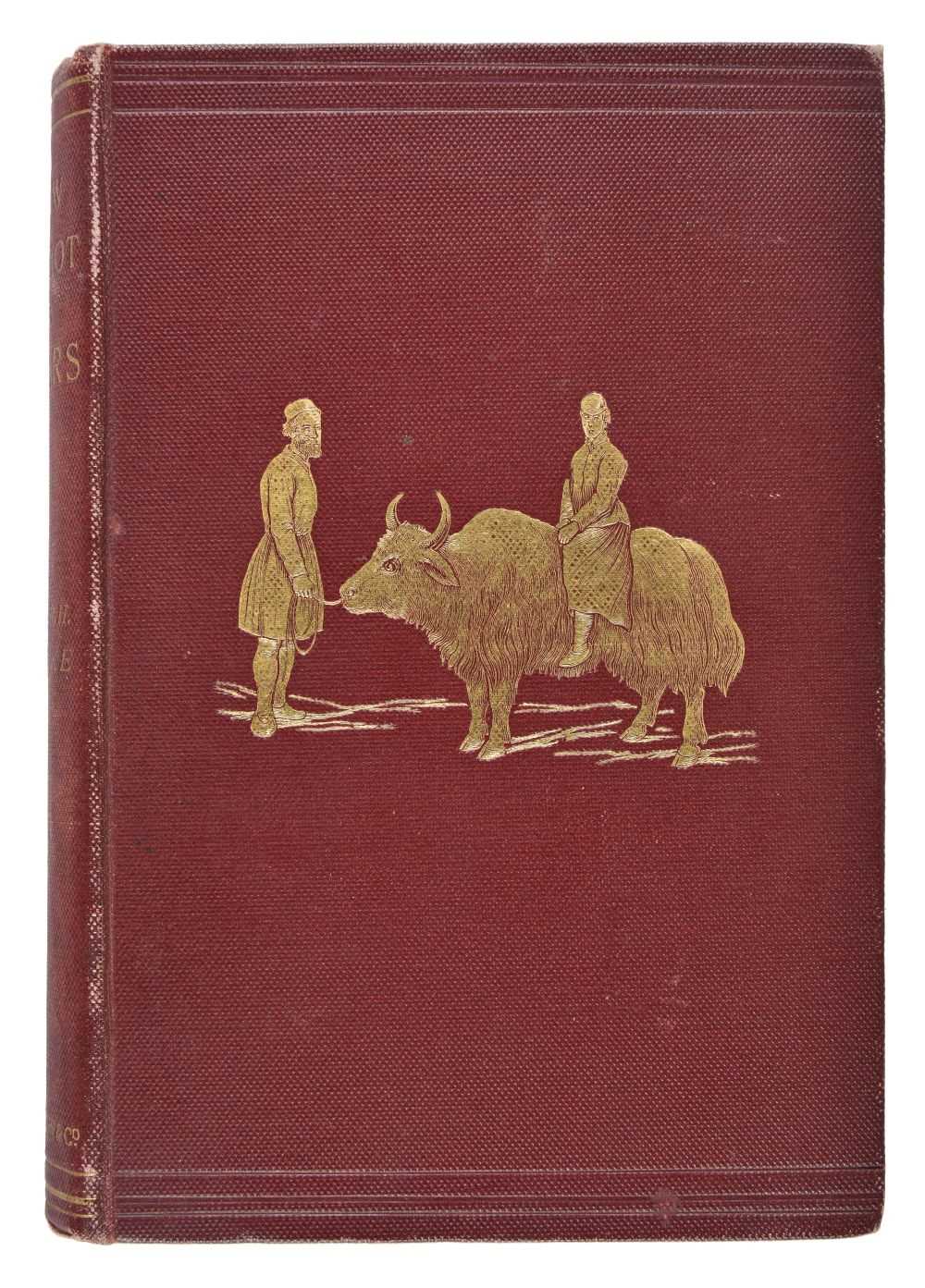 Lot 43 - Tyacke (Mrs R[ichard] H[umphrey]). How I Shot My Bears ... Tent Life in Kullu, 1st edition, 1893