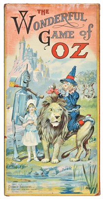 Lot 90 - Board Game. The Wonderful Game of Oz, published Parker Brothers Inc, 1921