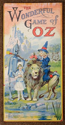 Lot 90 - Board Game. The Wonderful Game of Oz, published Parker Brothers Inc, 1921