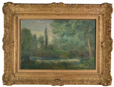 Lot 346 - Monet (Claude, 1840-1926, after). Landscape with Pool, 20th century