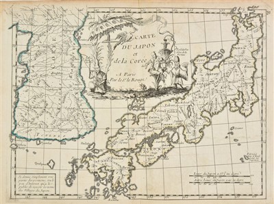 Lot 123 - Japan. Le Rouge (George Louis) Carte du Japon..., [1746]