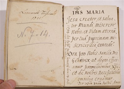 Lot 385 - Saminiati (Federico). Tabulae astronomicae, 1st edition, Antwerp: Martin Nuyts, 1599