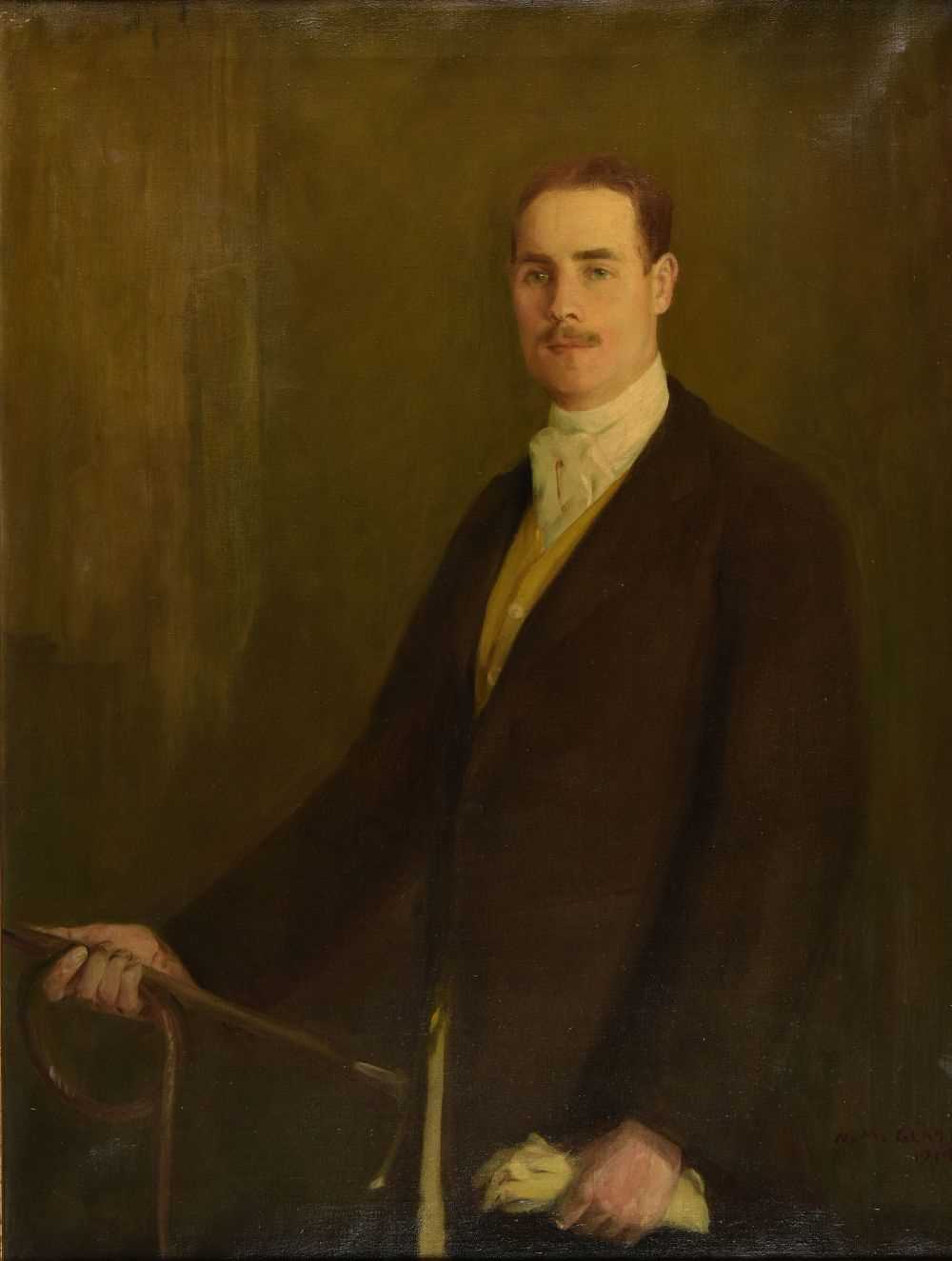 Lot 235 - Glass (William Mervyn, 1885-1965). Portrait of W.R.W. Anderson Rokeby, 1914