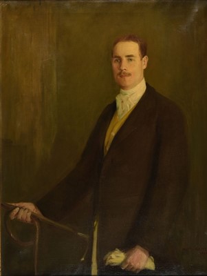 Lot 235 - Glass (William Mervyn, 1885-1965). Portrait of W.R.W. Anderson Rokeby, 1914