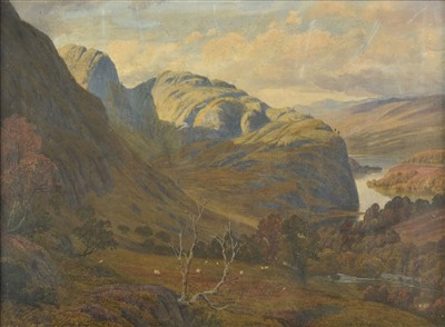 Lot 289 - Robson (George Fennel, 1788-1833, circle of). Scottish Highland landscape