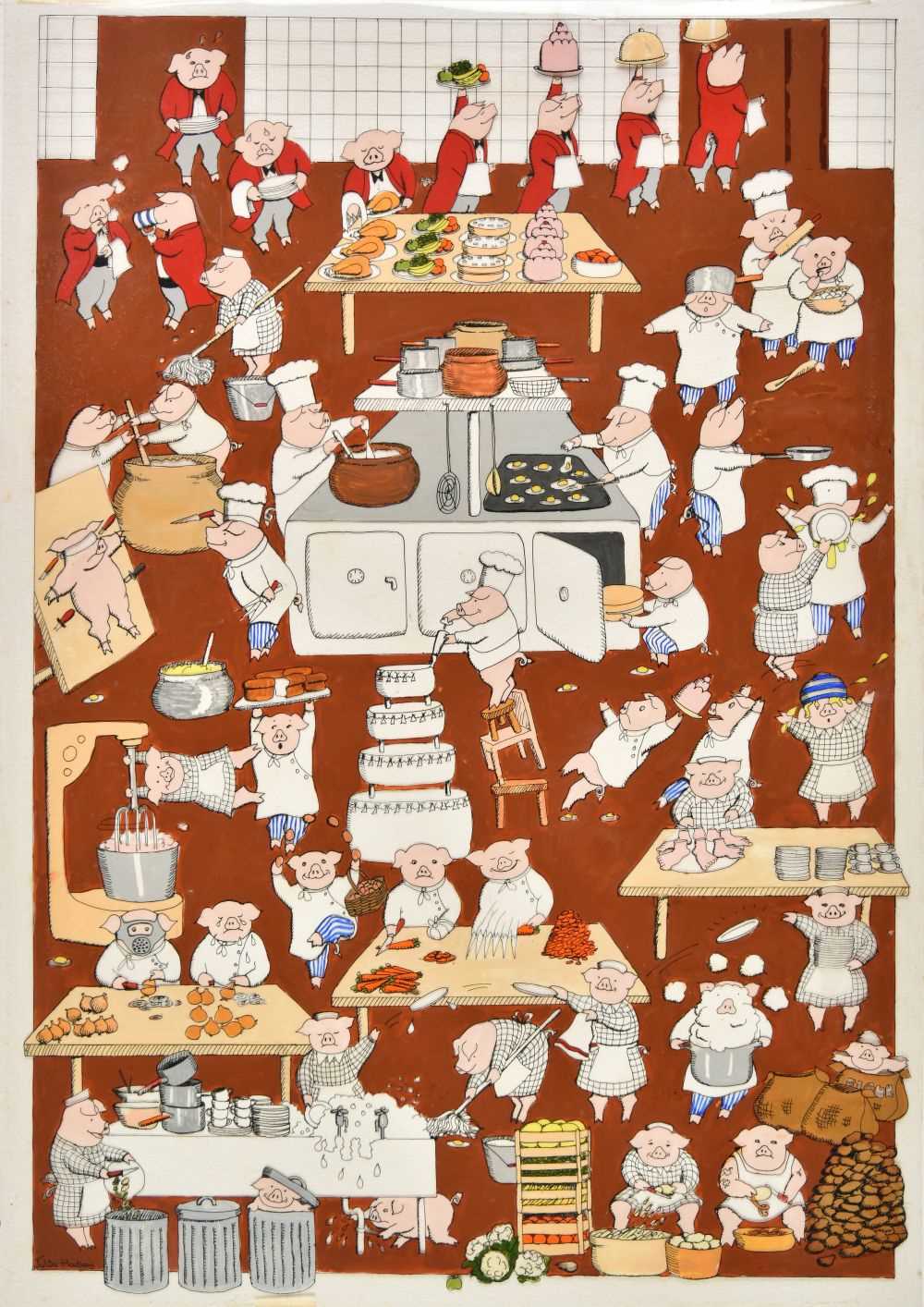 Lot 192 - Hadley (Julia). The Kitchen and the Restaurant, circa 1980