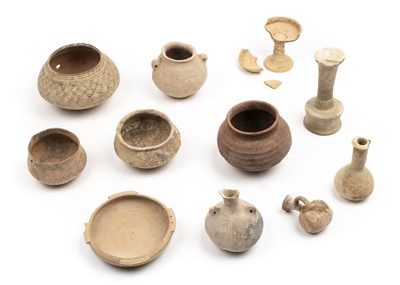 Lot 125 - Pottery Vessels. Mesopotamian pottery vessels