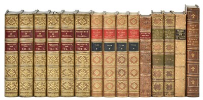 Lot 31 - Prescott (William H.). Conquest of Mexico, 1850 [and others, finely bound]
