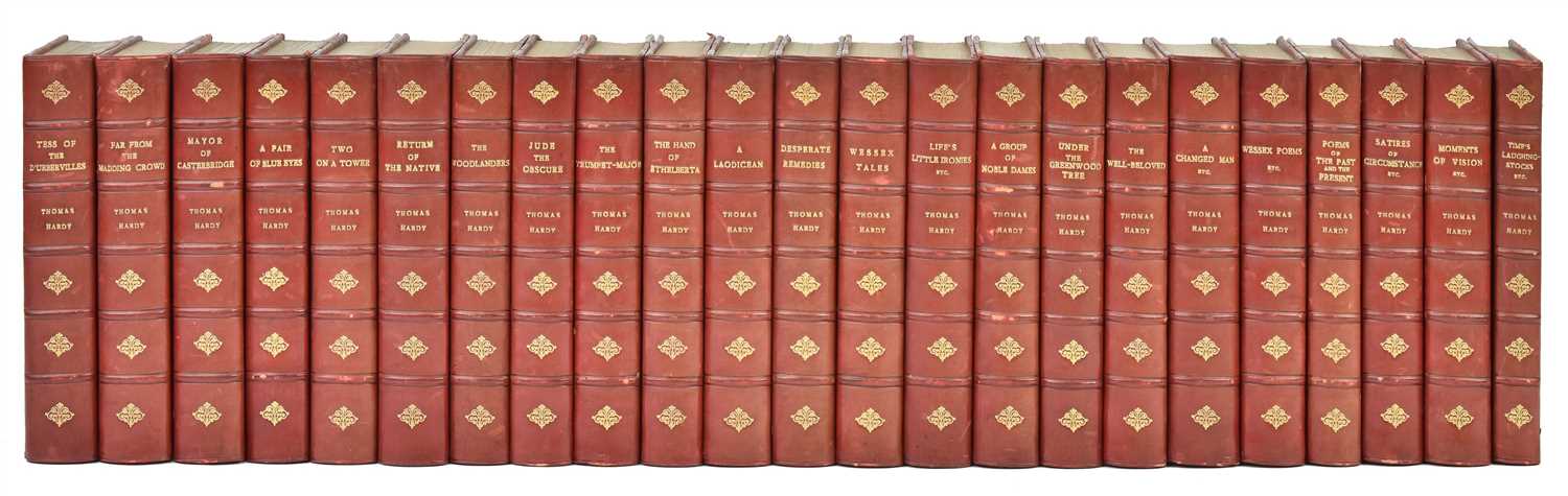 Lot 352 - Hardy (Thomas). The Wessex Novels, 18 volumes, 1913-20 [and others]