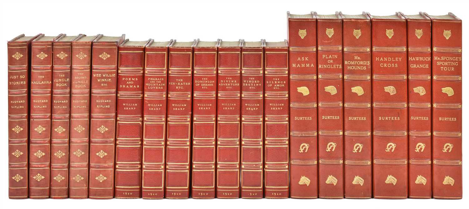 Lot 363 - Kipling (Rudyard). [The works], mixed editions, 1904-20 [and others]