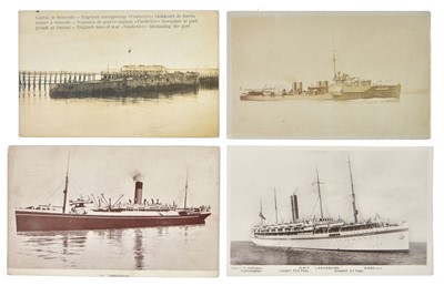 Lot 262 - Shipping Postcards. Approximately 600 shipping & maritime postcards, mostly pre 1950s