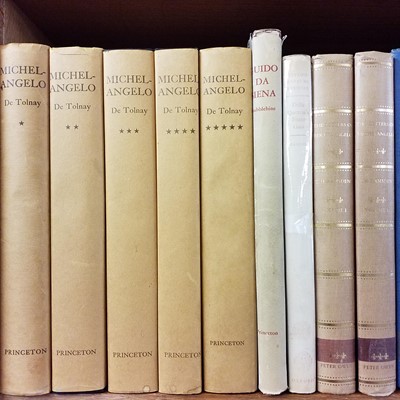 Lot 345 - De Tolnay (Charles). Michelangelo, 5 volumes, 1969, U.S.A.