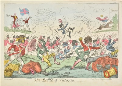 Lot 162 - Cruikshank (George). The Battle of Vittoria, 1813