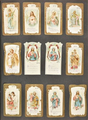 Lot 266 - Trade Catalogue of chromolithographed religious cards, published by G. Ajelli & Co. Ltd., circa 1920