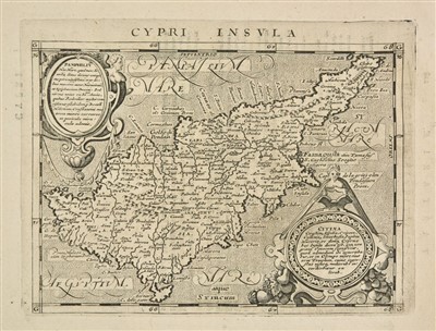 Lot 105 - Cyprus. Magini (Giovanni Antonio), Cypri Insula, published Venice, [1596 or later]