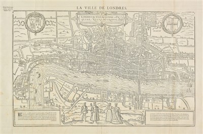 Lot 127 - London. De BelleForest (Francois), La Ville de Londres, 1575