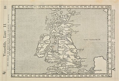 Lot 93 - British Isles. De Belleforest (Francois), Des Isles de Bretagne, 1575