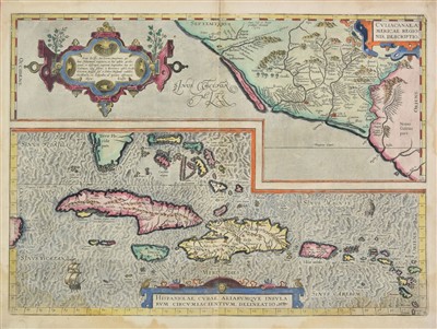 Lot 103 - Cuba and the West Indies. Ortelius (Abraham), Culicanae..., [1602]