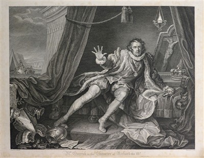 Lot 167 - Hogarth (William), A collection of approximately 110 engravings, mostly early 19th century