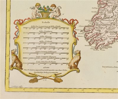Lot 94 - British Isles. Jaillot (Hubert), Les Isles Britanniques..., circa 1695
