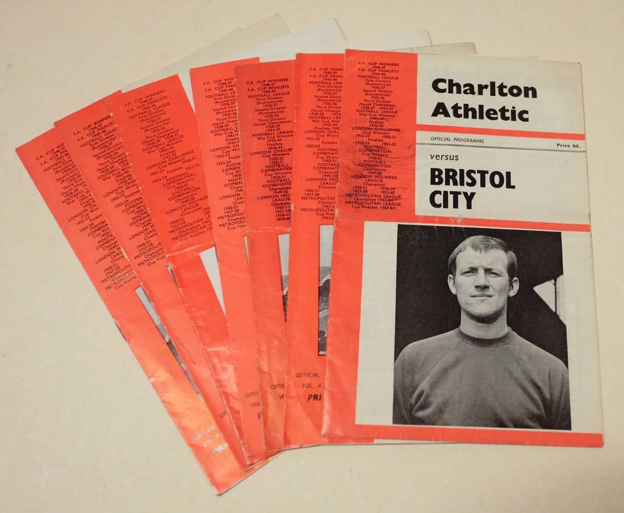 Lot 178 - Football programmes. A collection