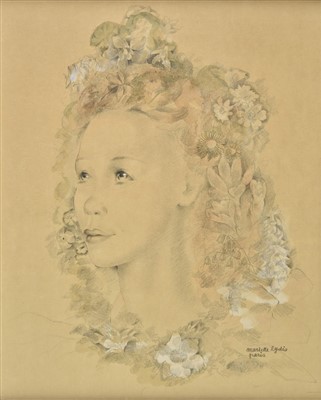 Lot 416 - Lydis (Mariette, 1894-1970). Coiffure Fleurie