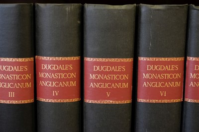 Lot 51 - Dugdale (William) Monasticum Anglicaum 1817-1830